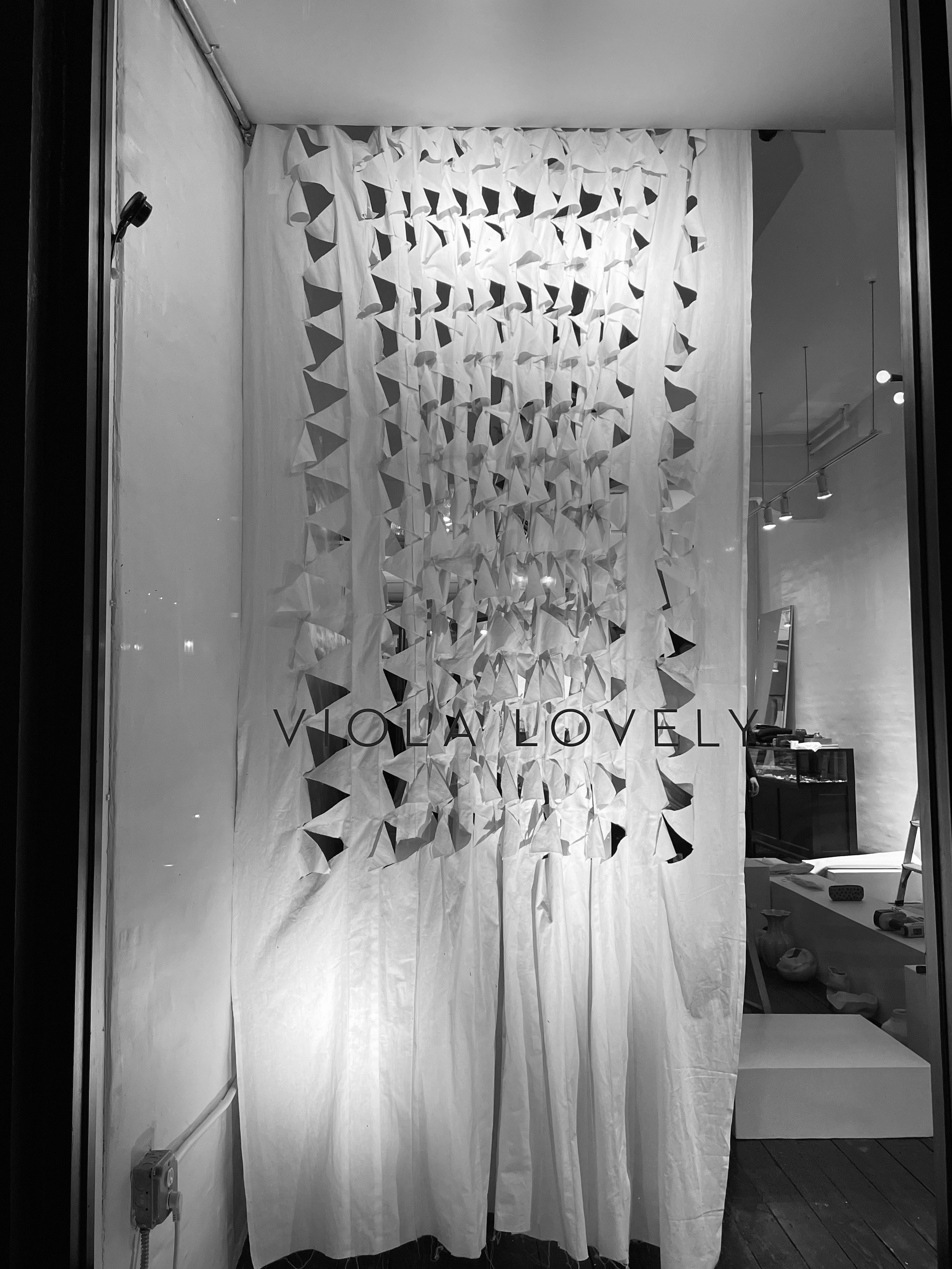 Final collaborative piece with pleating.
Film Photography: Andrew Murphy