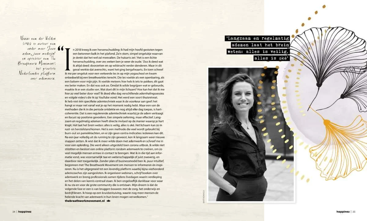 Hapinnez Magazine - Nikki van der Velden
