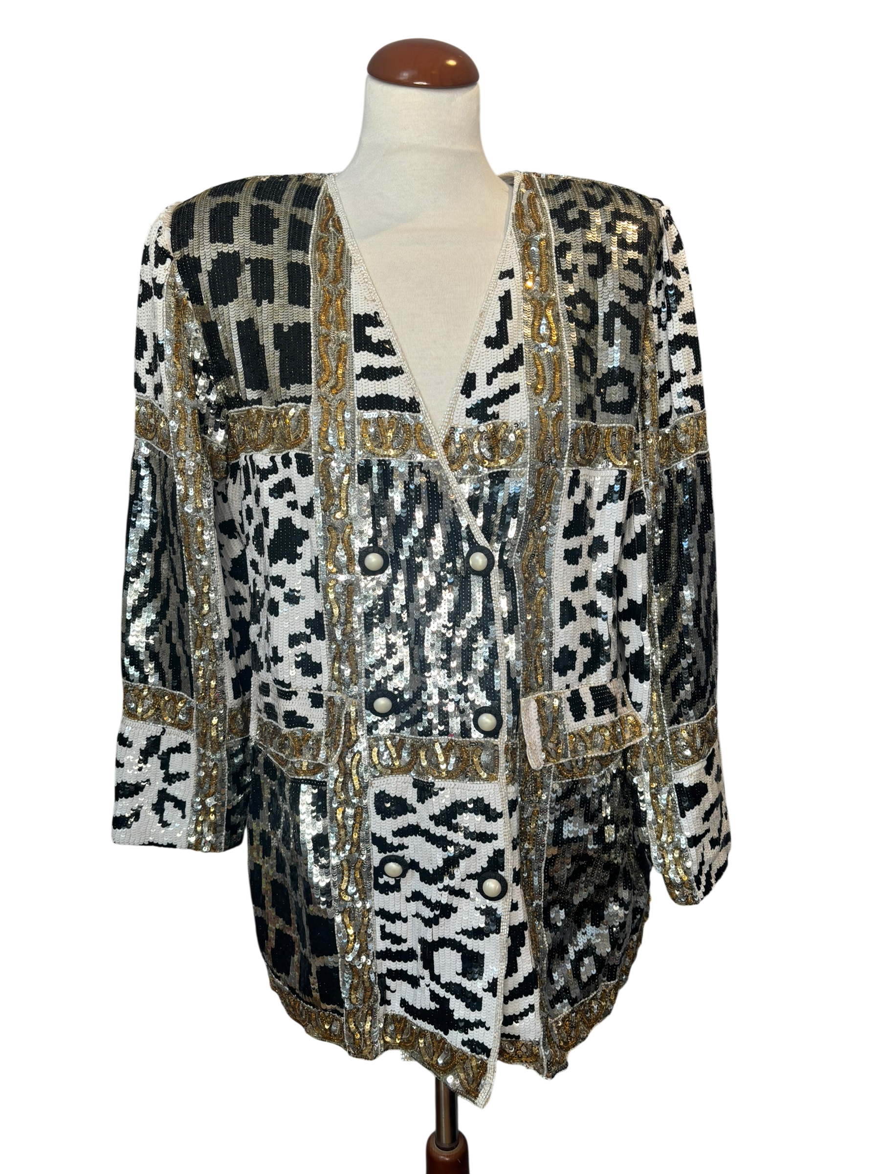 Vintage Sequin Blazer