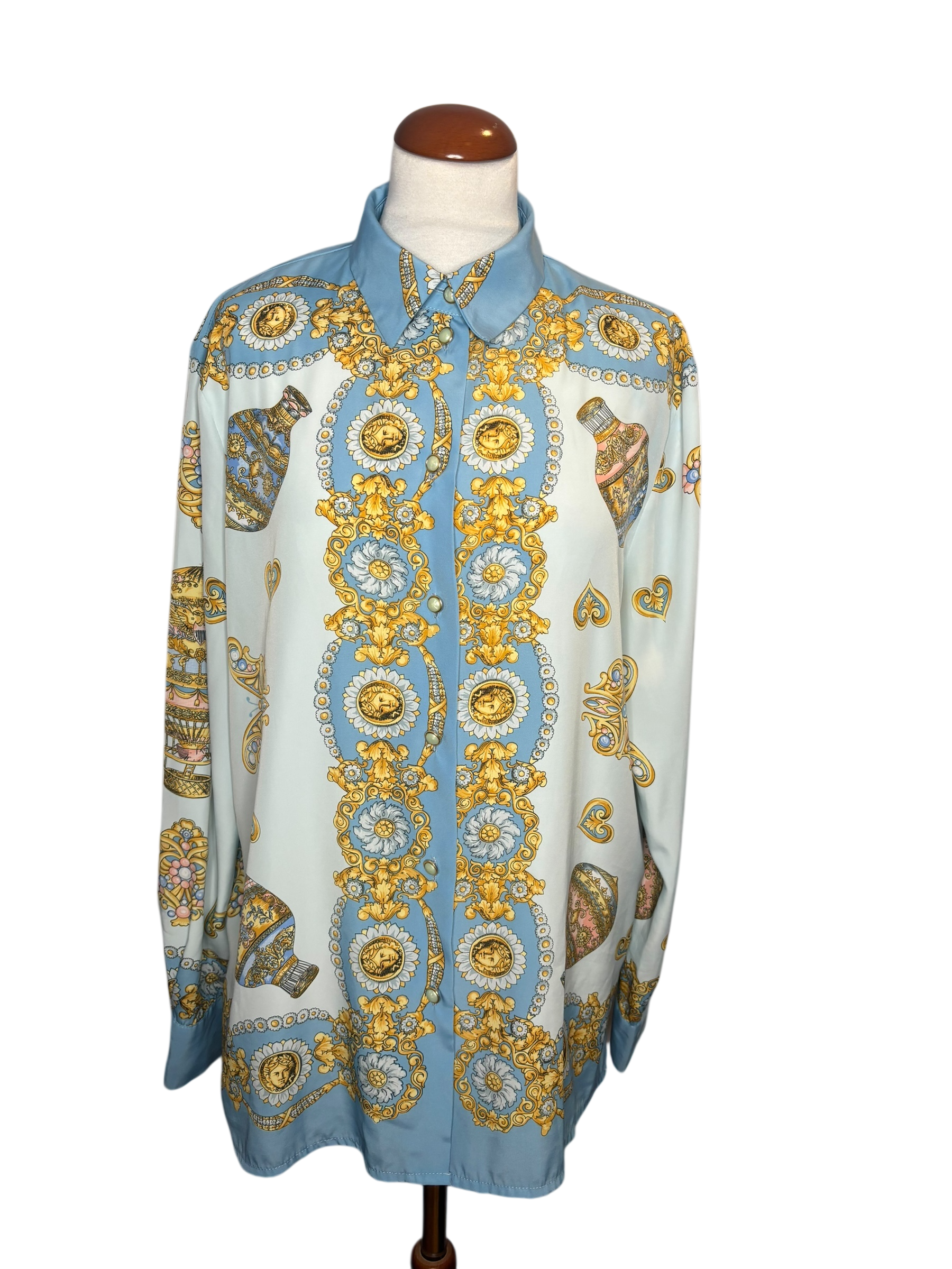 Pastel Baroque Blouse