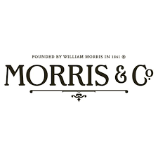 Morris & Co. logo with text 'Founded by William Morris in 1861'