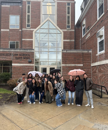 Touring Boston College Law School on Boston Law School Tour Trip