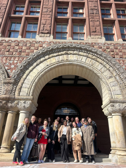 Touring Harvard Law School on Boston Law School Tour Trip
