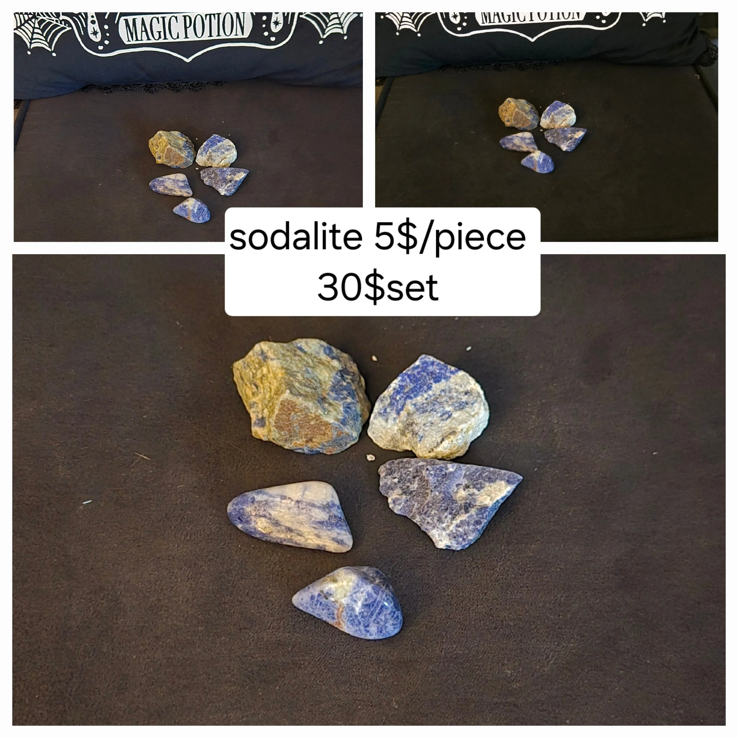 Sodalite Pieces