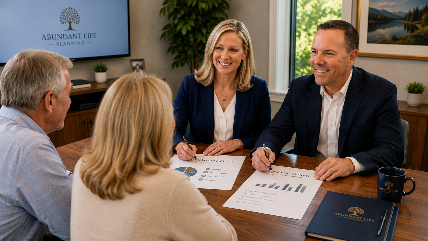 Ongoing stewardship relationship with Abundant Life Planning