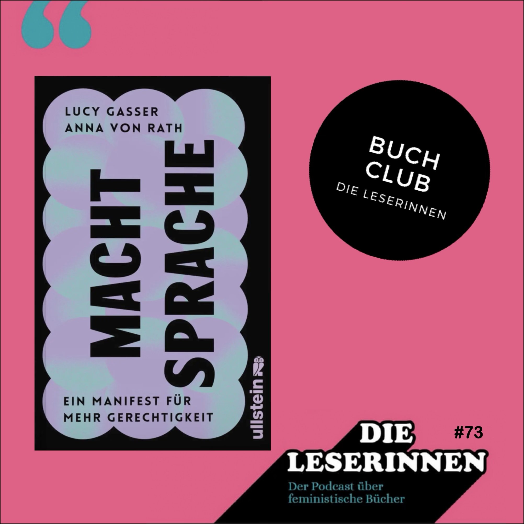 Der Buch Club zu “Macht Sprache” von Lucy Gasser und Anna von Rath