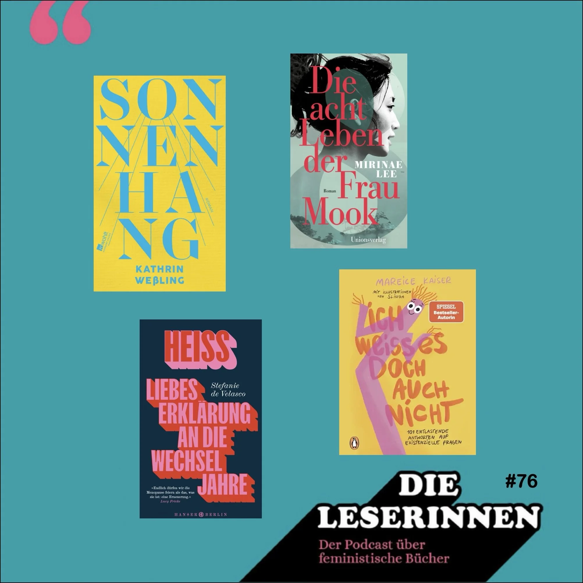 Christina muss reden - vier feministische Buchtipps