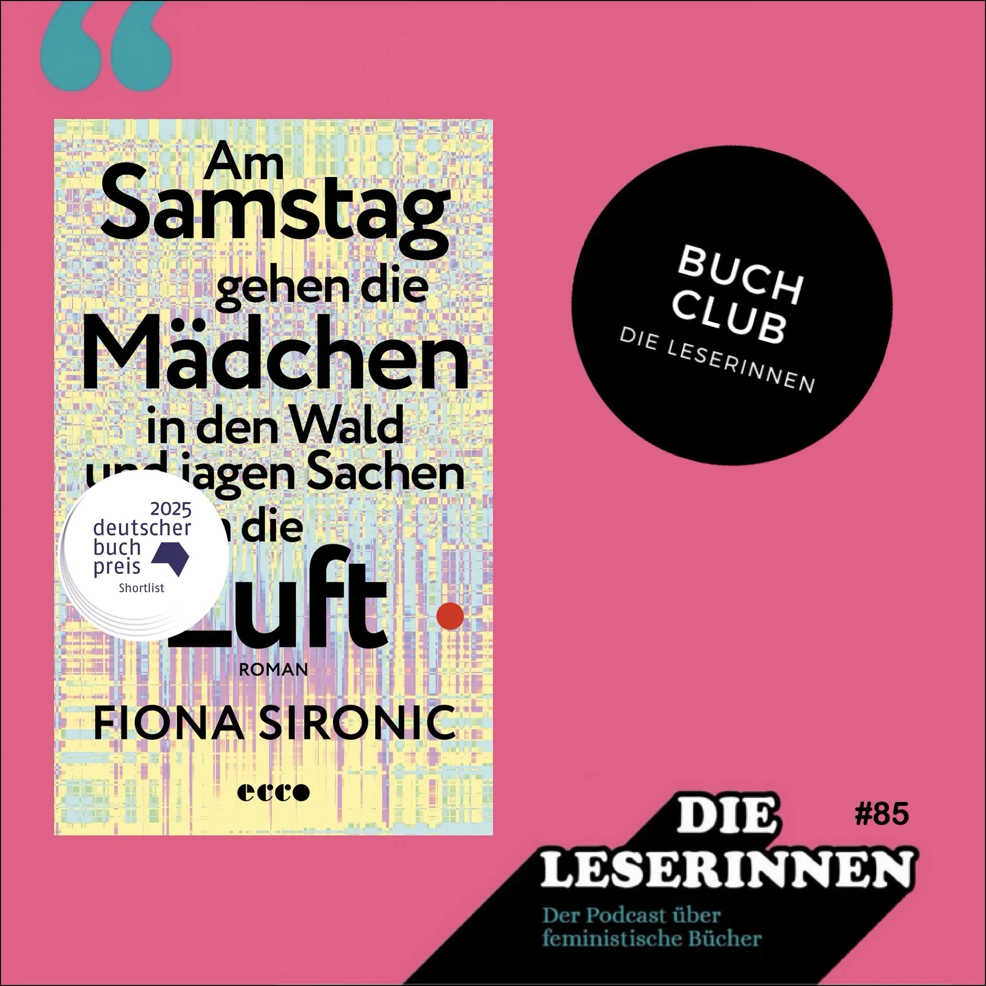 Hitze, Zukunftslosigkeit und Liebe in einem Roman von Fiona Sironic - im Buch Club