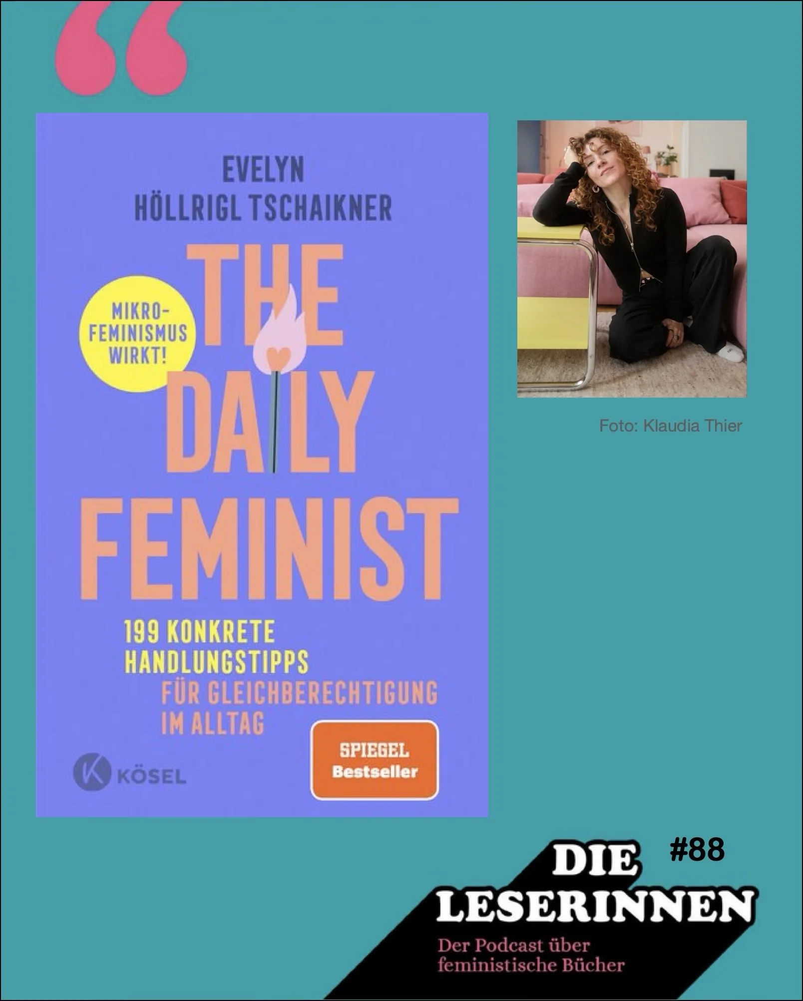 The Daily Feminist mit Evelyn Höllriegl Tschaikner