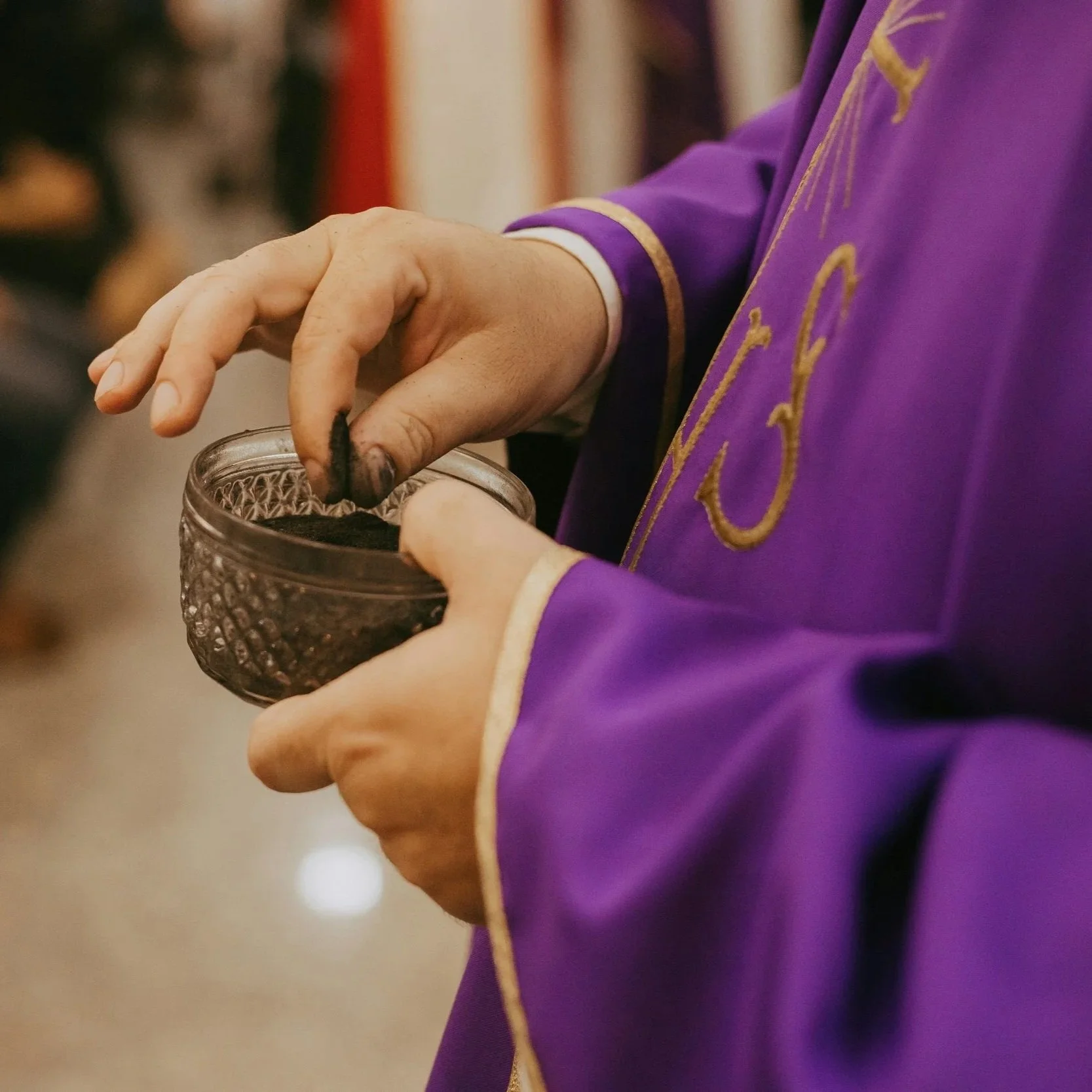 Ashes for lent
