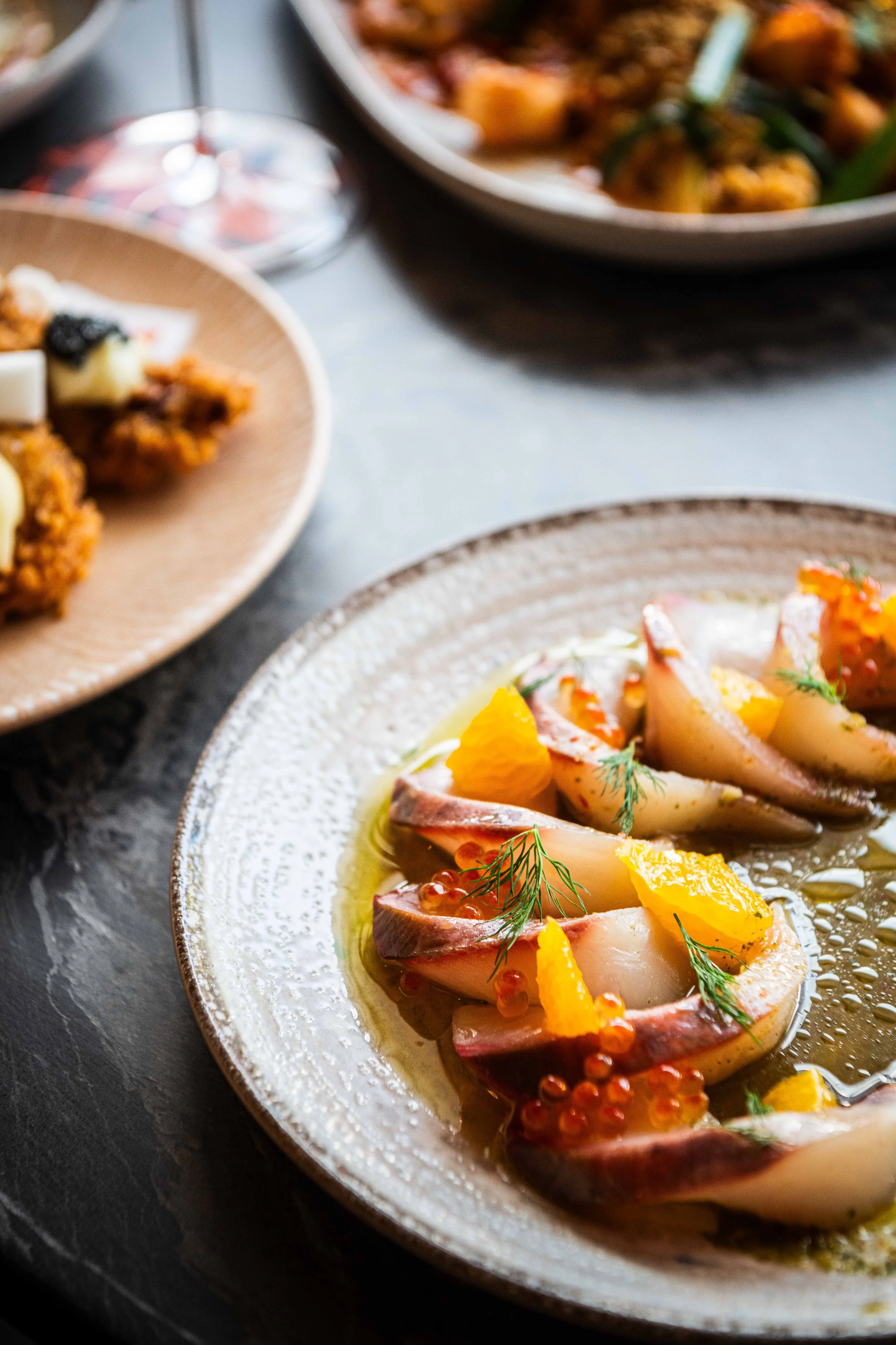 Ruma Dining is an all-day café and restaurant shaped by a thoughtful blend of Asian and Australian influence, brought to life through an earthy, organic design language. The interior is grounded, tactile and warm, celebrating craft, texture and mater