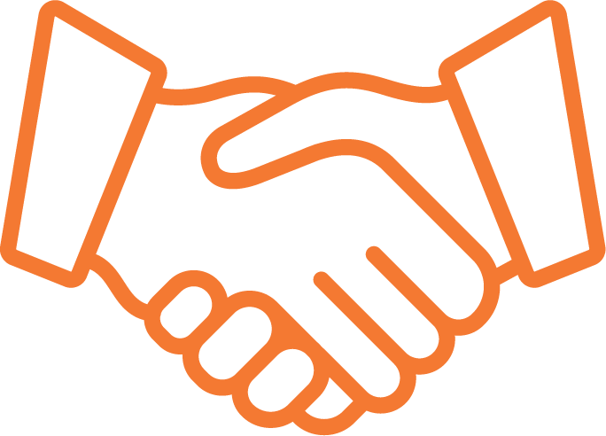 Trusted Across Markets - Handshake icon