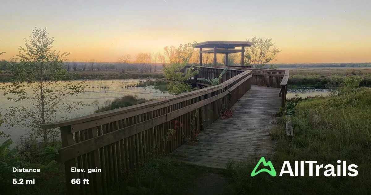 The Great River Trail from Savanna to Thomson