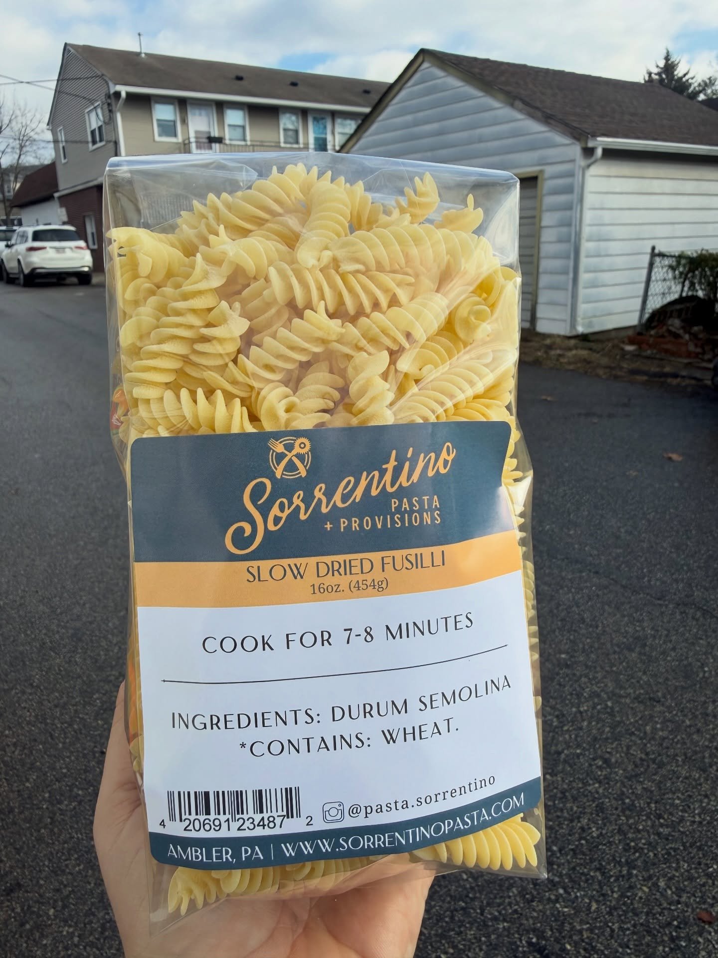 We&rsquo;re taking Dry January very seriously this year at Sorrentino Pasta + Provisions... so seriously, in fact, that we&rsquo;re launching a brand new dry shape!

Please help us in welcoming Fusilli to the mix.

This isn&rsquo;t just any spiral; i