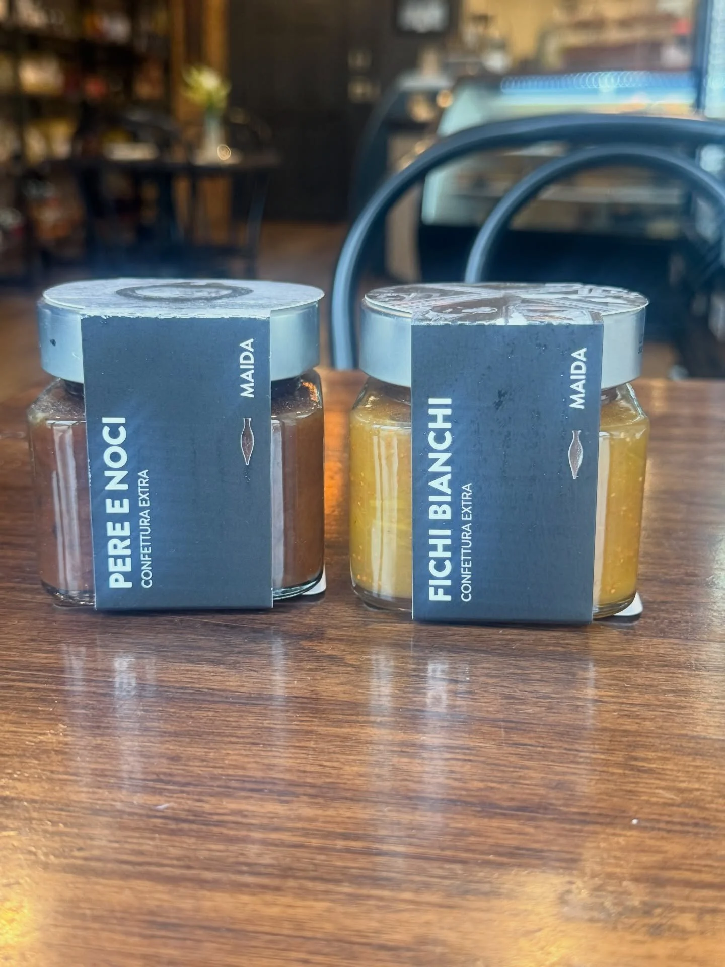 Who doesn&rsquo;t love a little sweet and savory?

We have just the right jam(s) for you. From our friends at  @maidaitaly 

Pere e Noci: Pear and Walnut
Fichi Bianchi: White Fig

Pairs great with our ricotta ravioli, cheese platters, or just eat it 