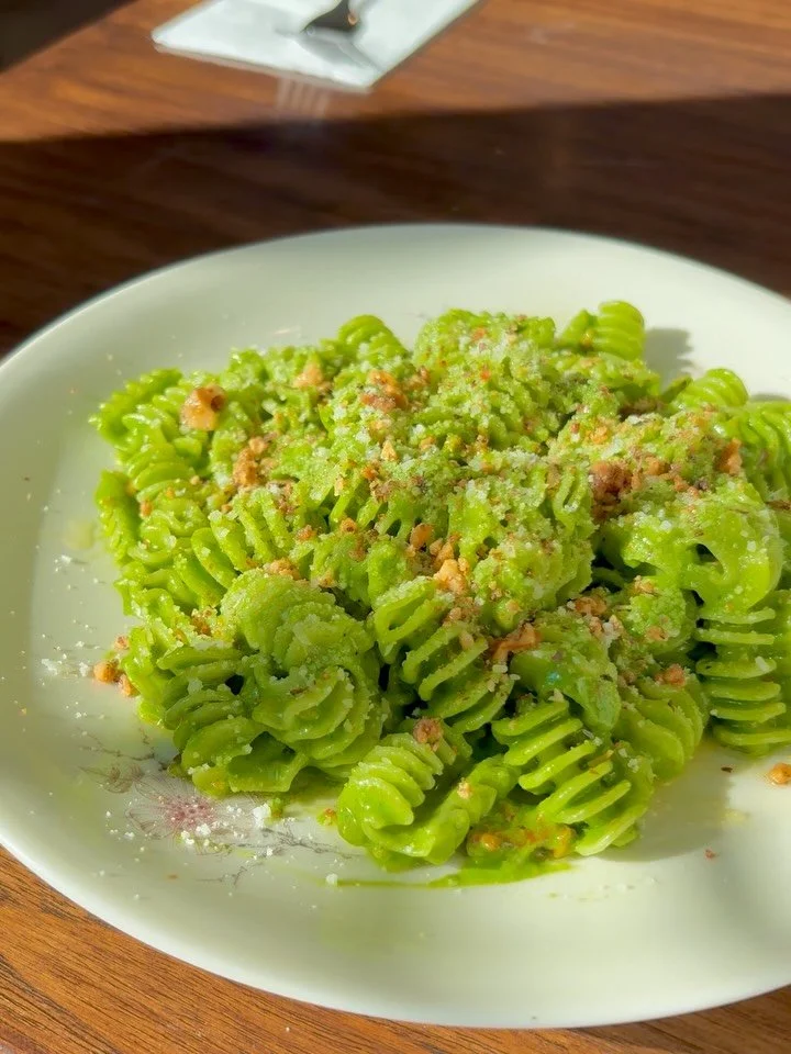 You guys better come get this phenomenal fennel pesto dish before we eat it all&hellip; 😎 We are serving this beauty from 7/9&ndash;7/12. 

This pesto covers it all&hellip; Cheesy, bright, herbaceous and peppery!

Radiatori con Pesto di Finocchietto