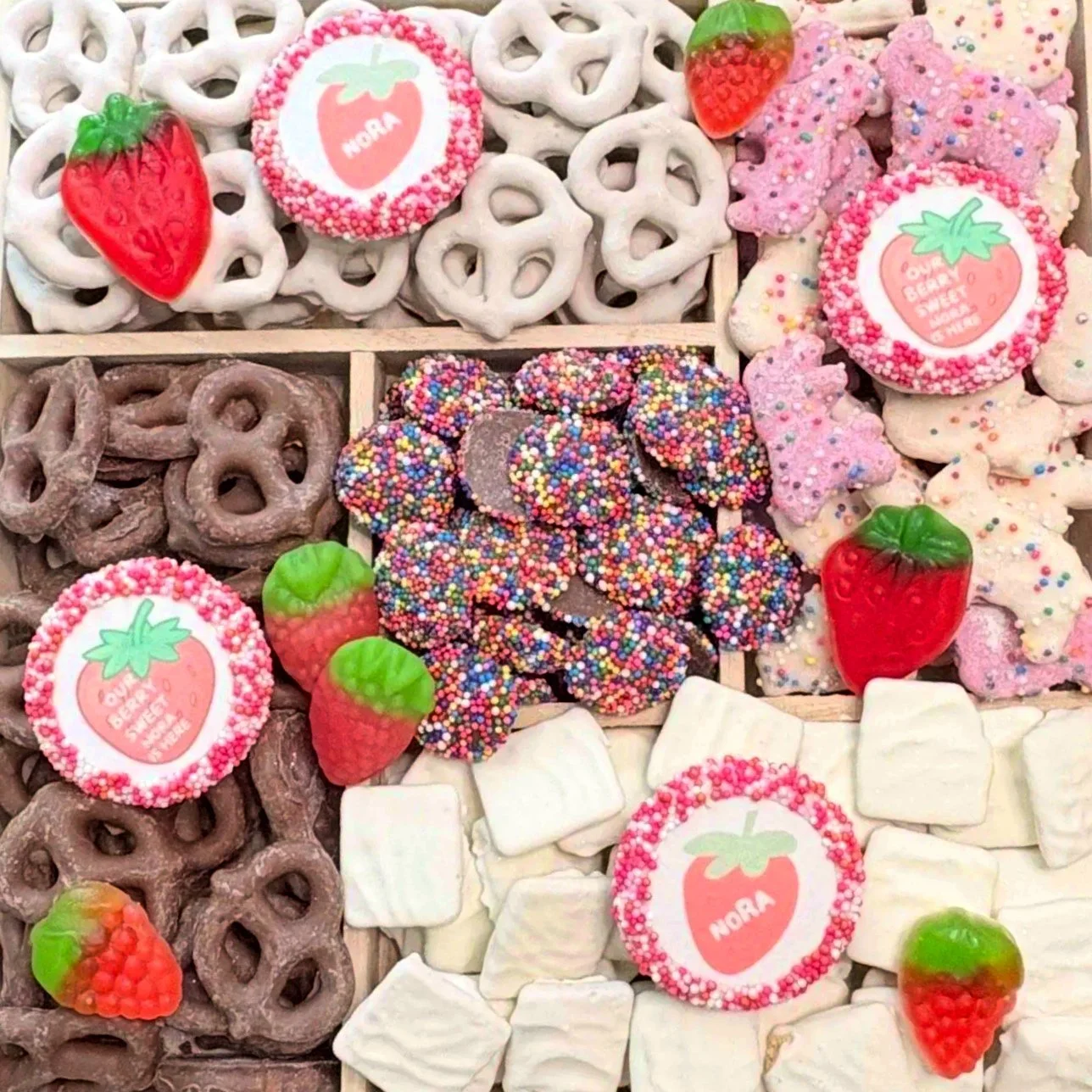 Chocolate Covered Miniatures Tray