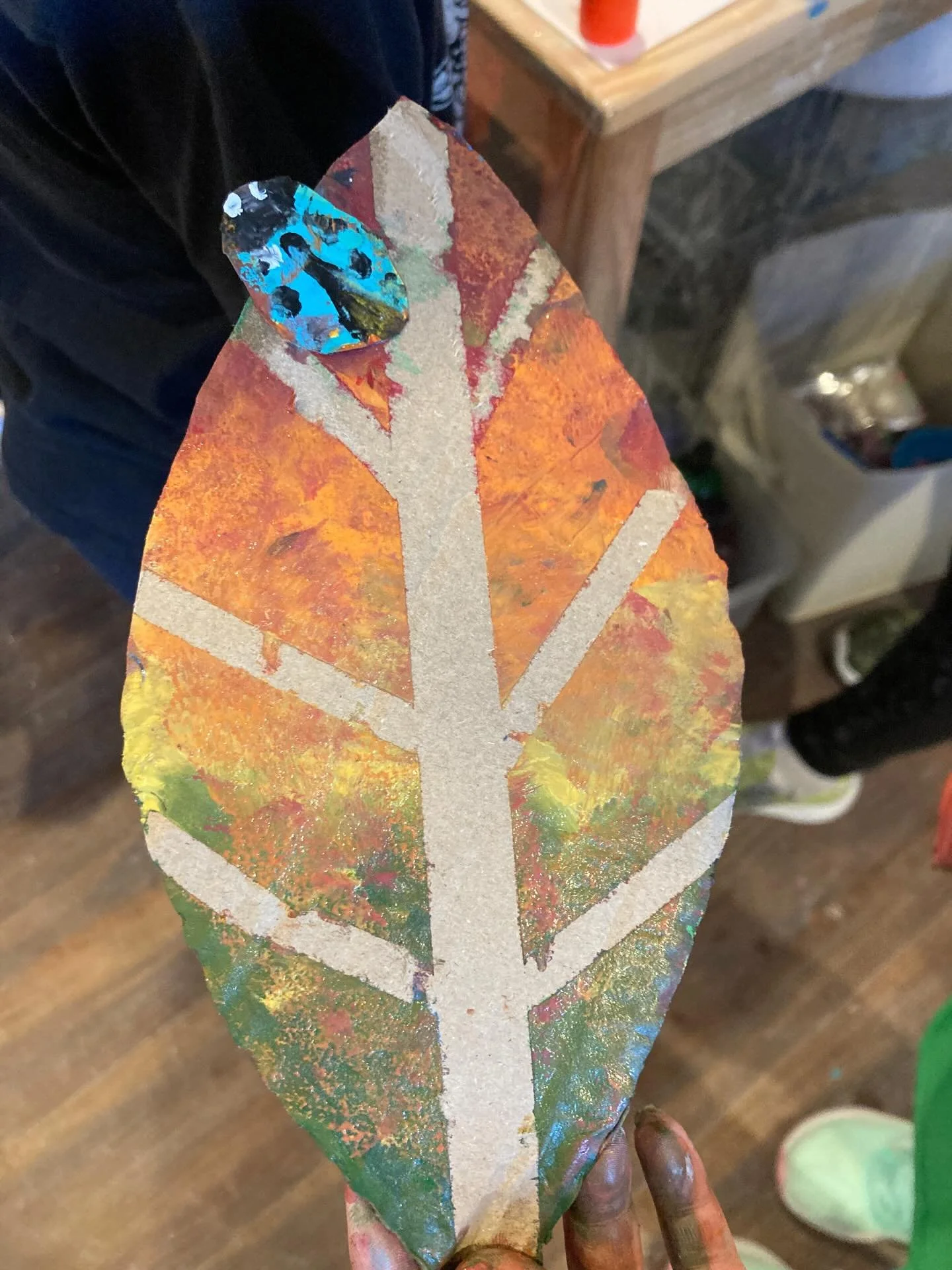 Messy art camp - all day long :). #camp #artcamp