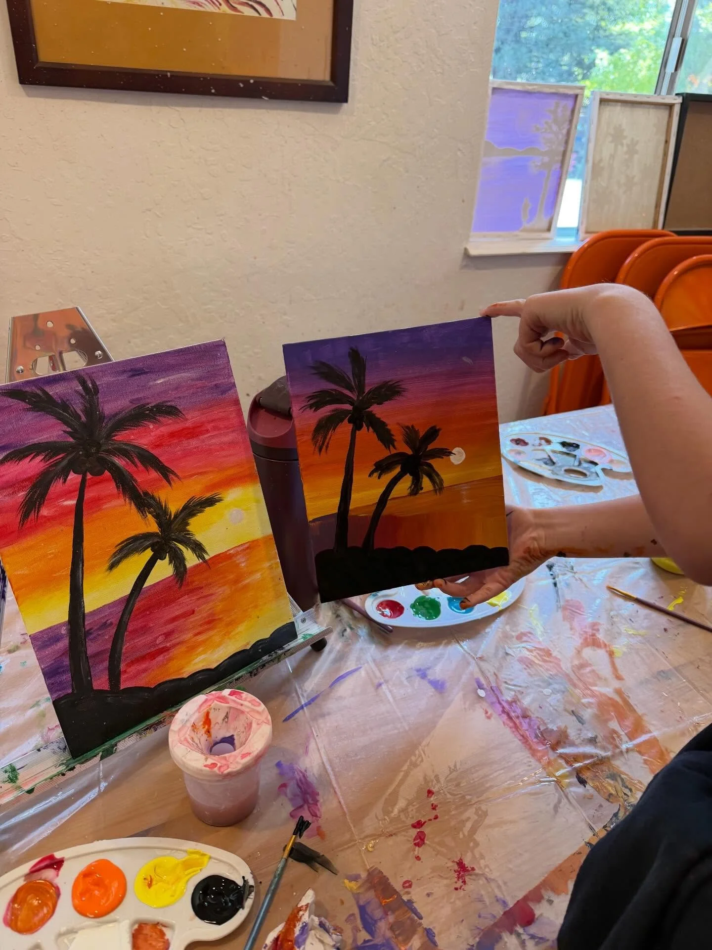 Well done! #paintingclass #artstudionearme #artclassesnearme #creativeactivity #springbreak