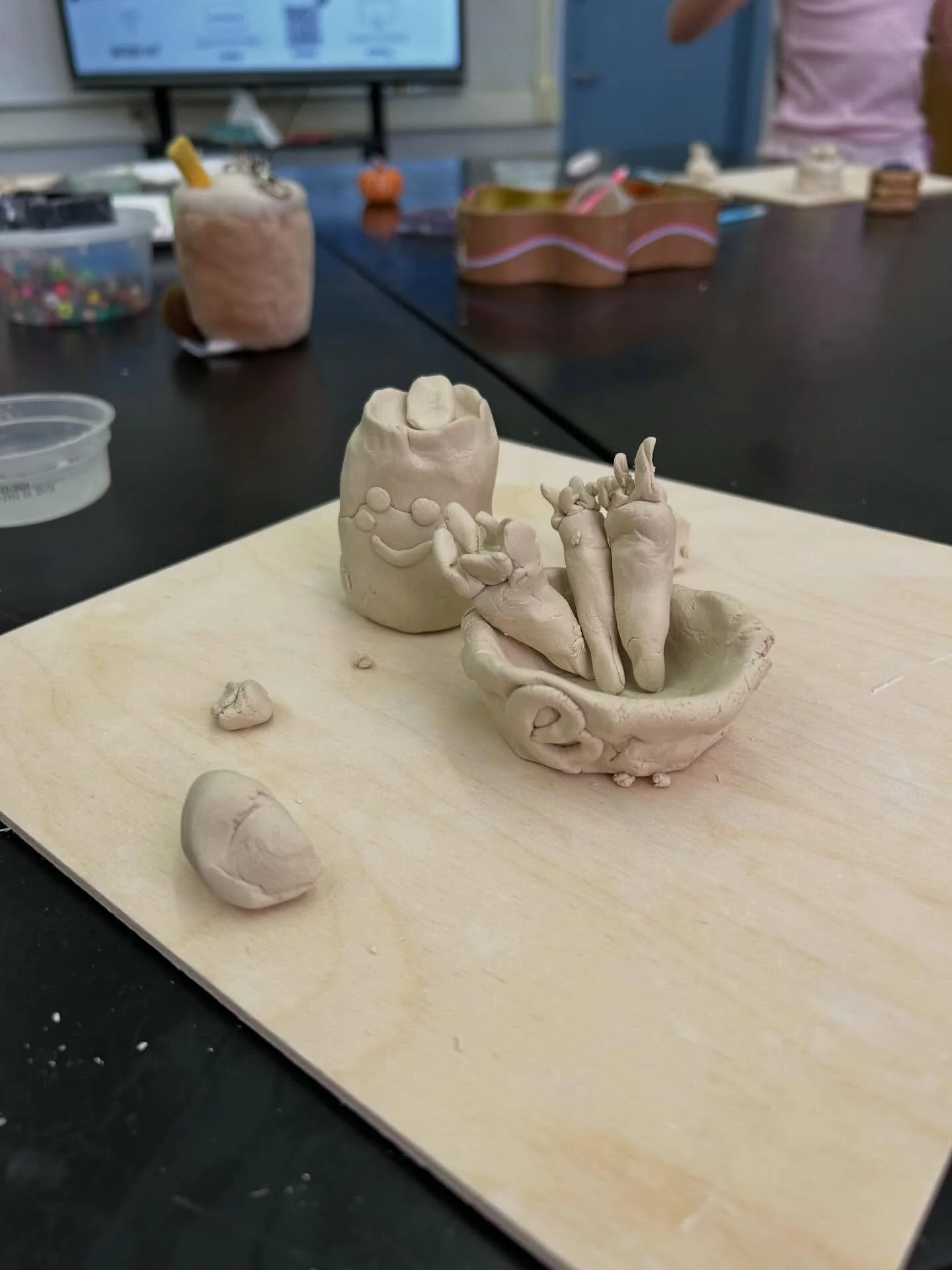 Clay club and its creations
