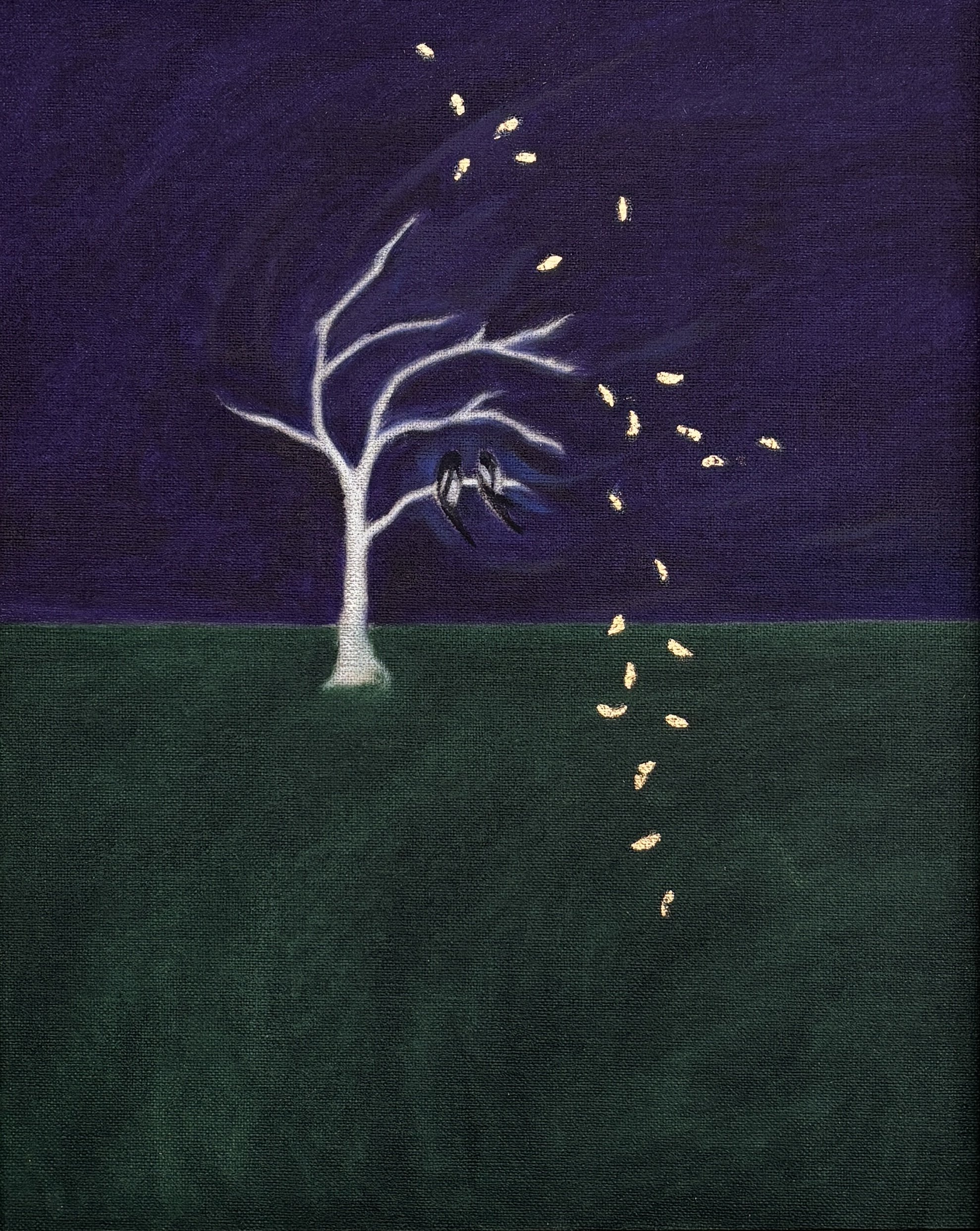 Two Magpies in a Tree, 2025