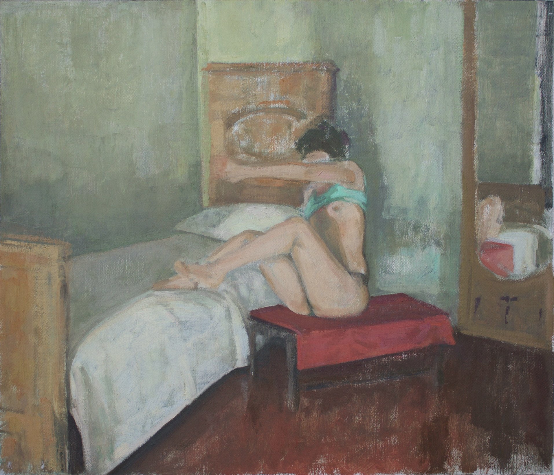 Figure in Interior, 2019