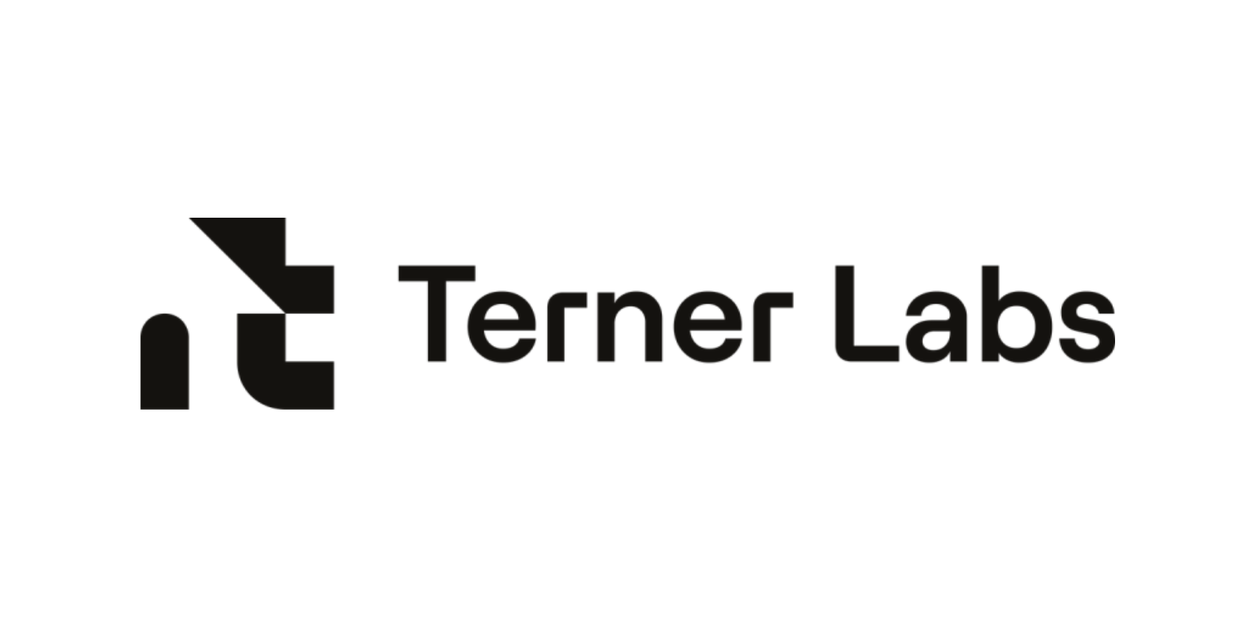 Logo of Terner Labs, with stylized black 't' and 'l' symbols and the words 'Terner Labs' in black text.