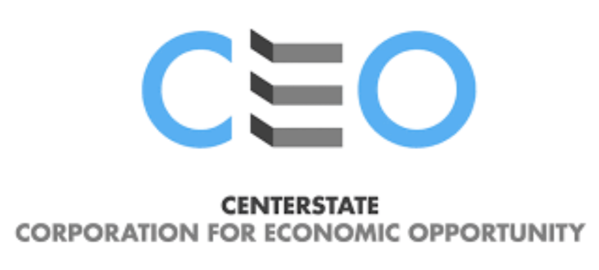Logo for CenterState Corporation for Economic Opportunity - event photographed by Mara Zalite Photography