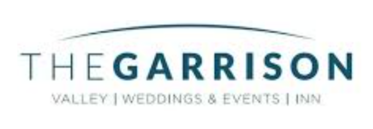 The Garrison Valley Weddings and Events logo - event photographed by Mara Zalite Photography