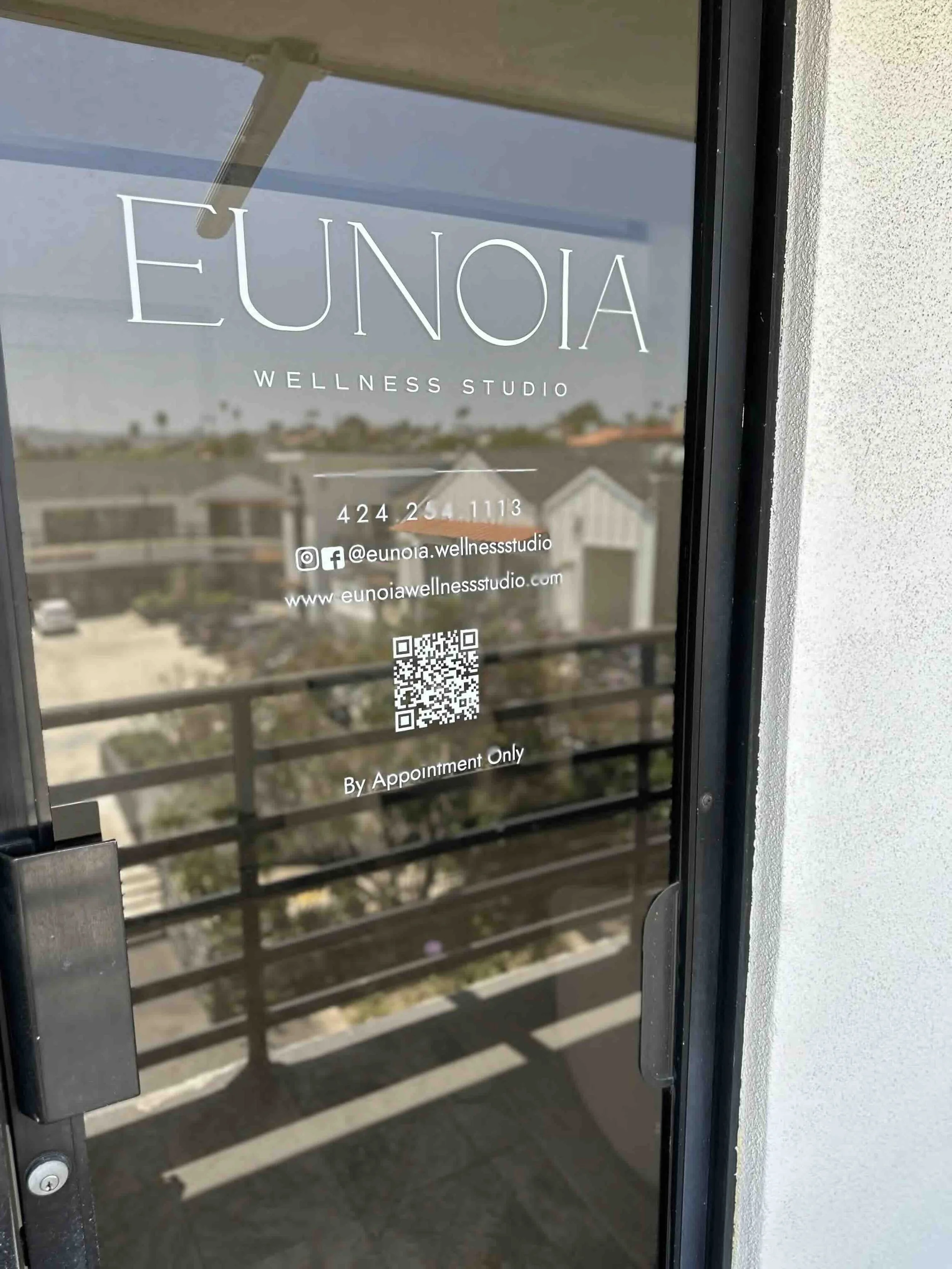 Eunoia Wellness Studio Front Door