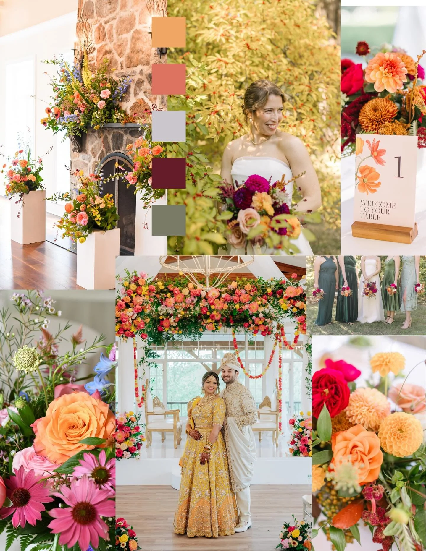 Our September mood board 💭💛😌

#weddingflorist #flowers #westchesterpa #localbusiness #matlackflorist #weddingflowers