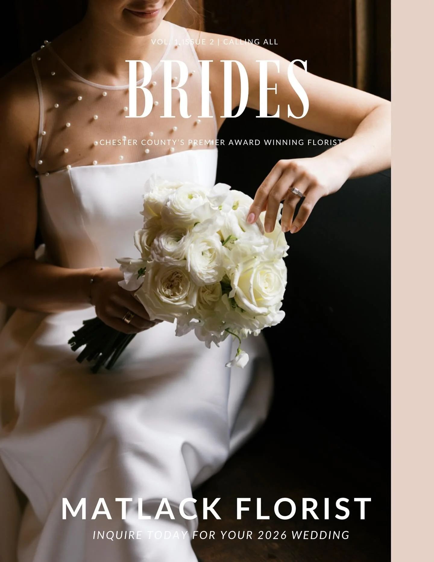 🚨Calling all 2026 brides🚨 this is your sign to inquire today for your wedding- we can&rsquo;t wait to meet you &amp; see your vision come to life! ✨

@lunaandlarkphotography 

#weddingflorist #matlackflorist #phillywedding #mainlinewedding #florist