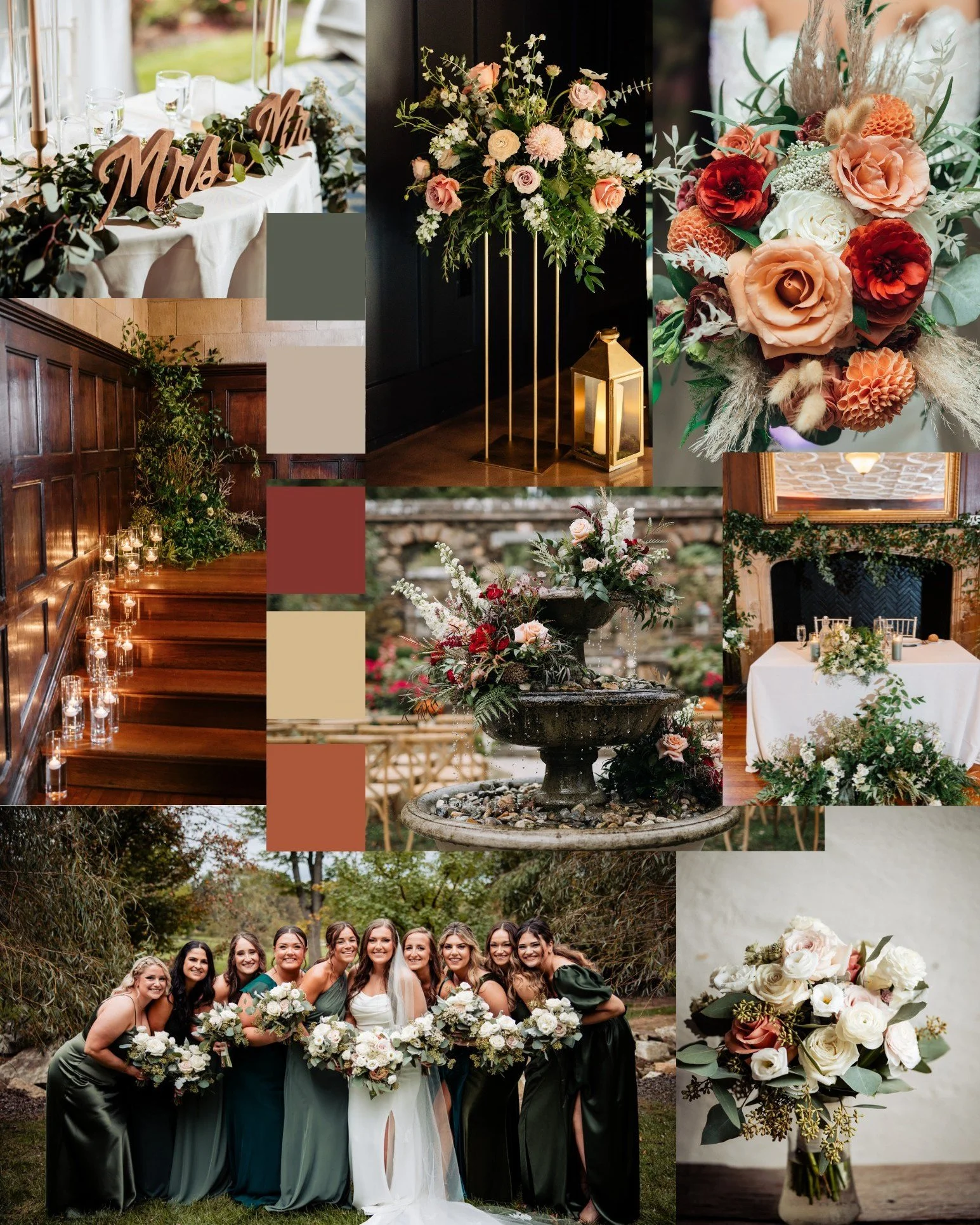 Our cozy December mood board ❤️

#wedding #flowers #matlackflorist #december #moodboard #winterwedding #westchesterpa