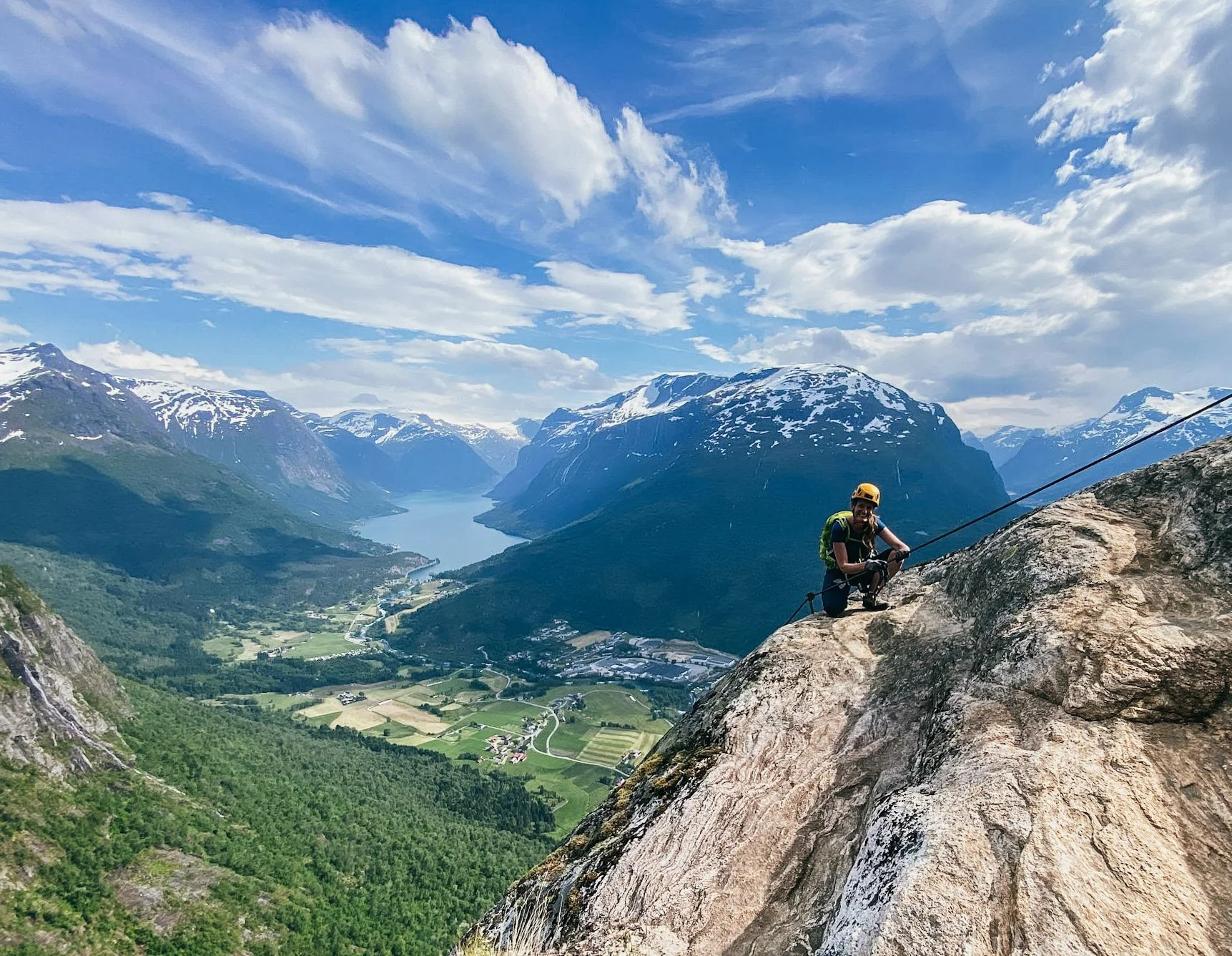 Season well underway in Via Ferrata Loen