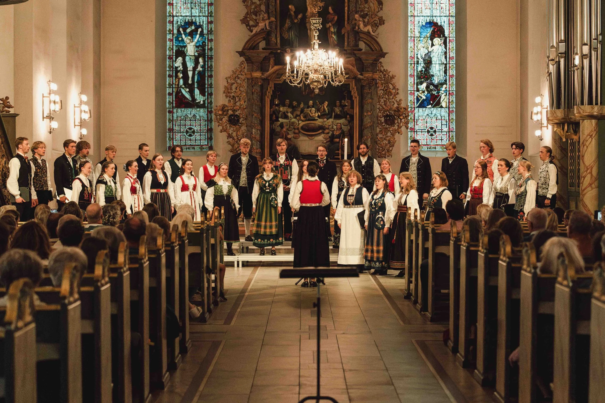 Konsert med norges ungdomskor