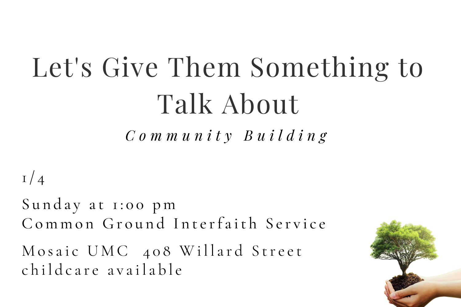 Common Ground Service