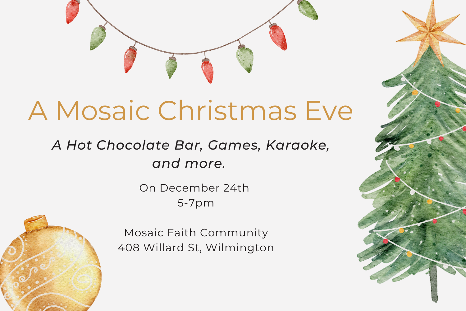 A Mosaic Christmas Eve