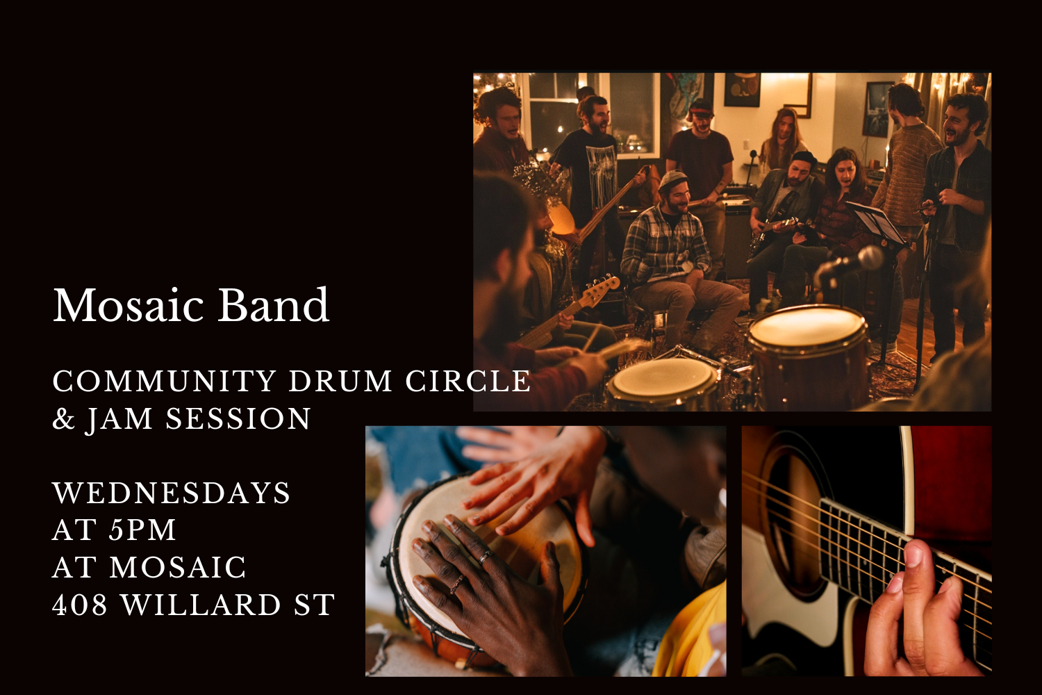 Community Drum Circle/Jam Session