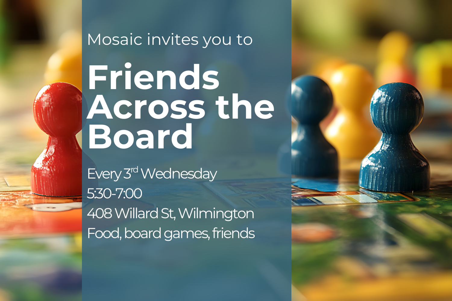 Friends Across The Board Game Night 