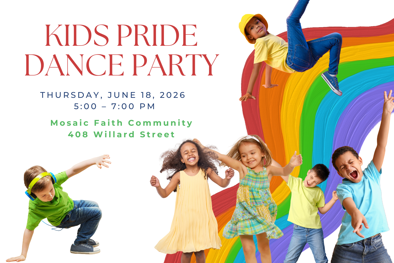 Kids Pride Dance Party