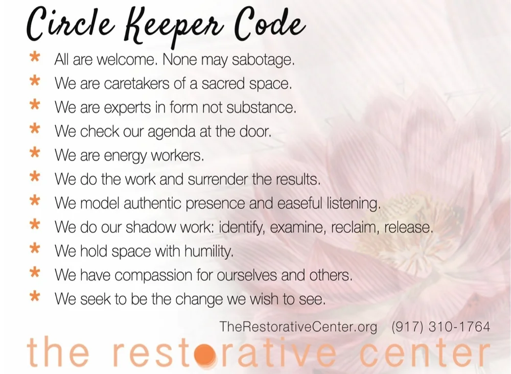 Foundations Training Page | Become a Circle-Keeper — The Restorative Center