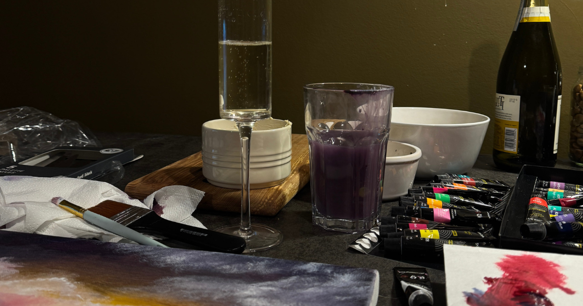 Paints &amp; Prosecco: A Bob Ross Night In
