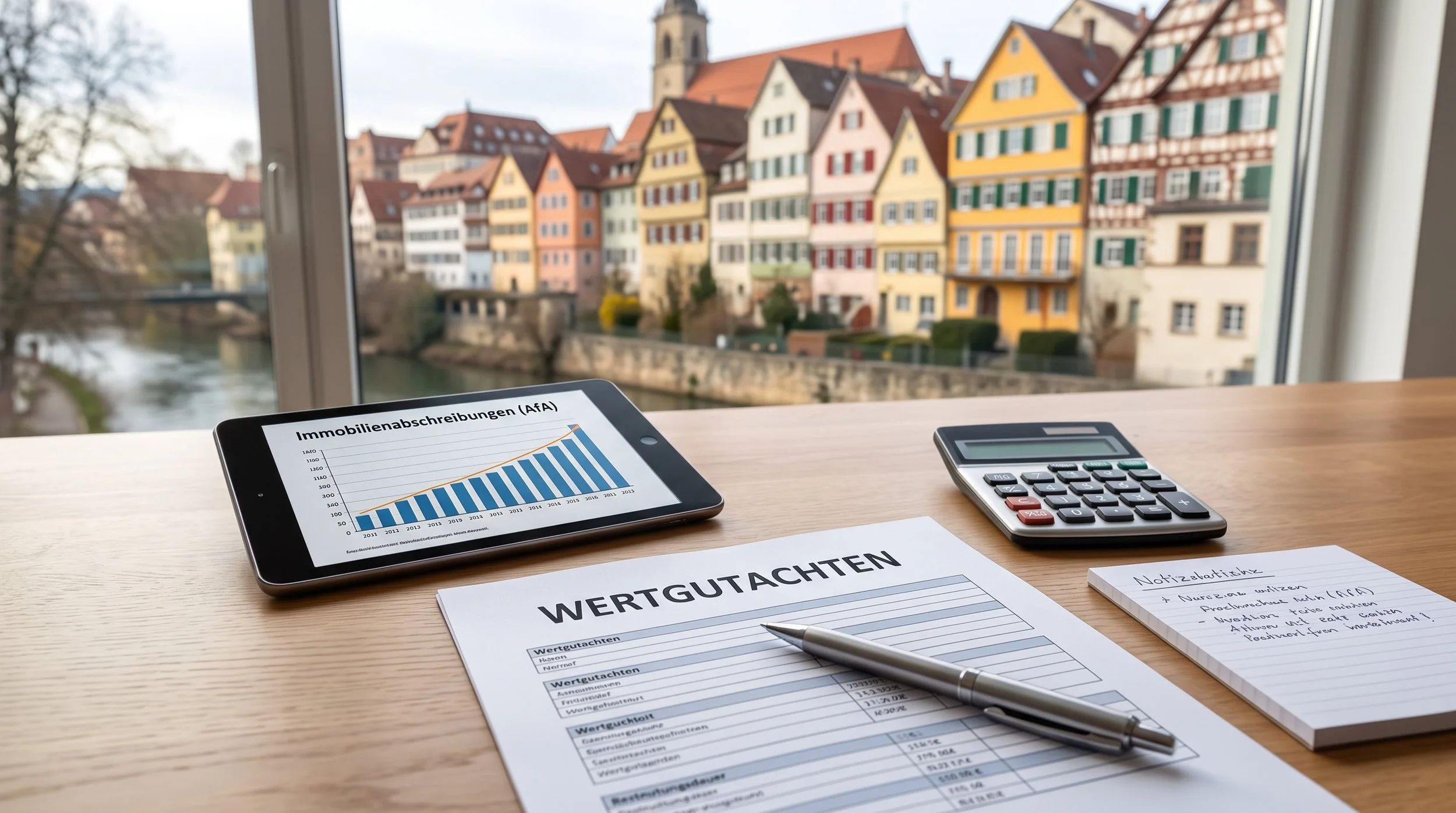 Restnutzungsdauer einer Immobilie verkürzen: So sparen Sie Erbschaft- und Einkommensteuer in Tübingen
