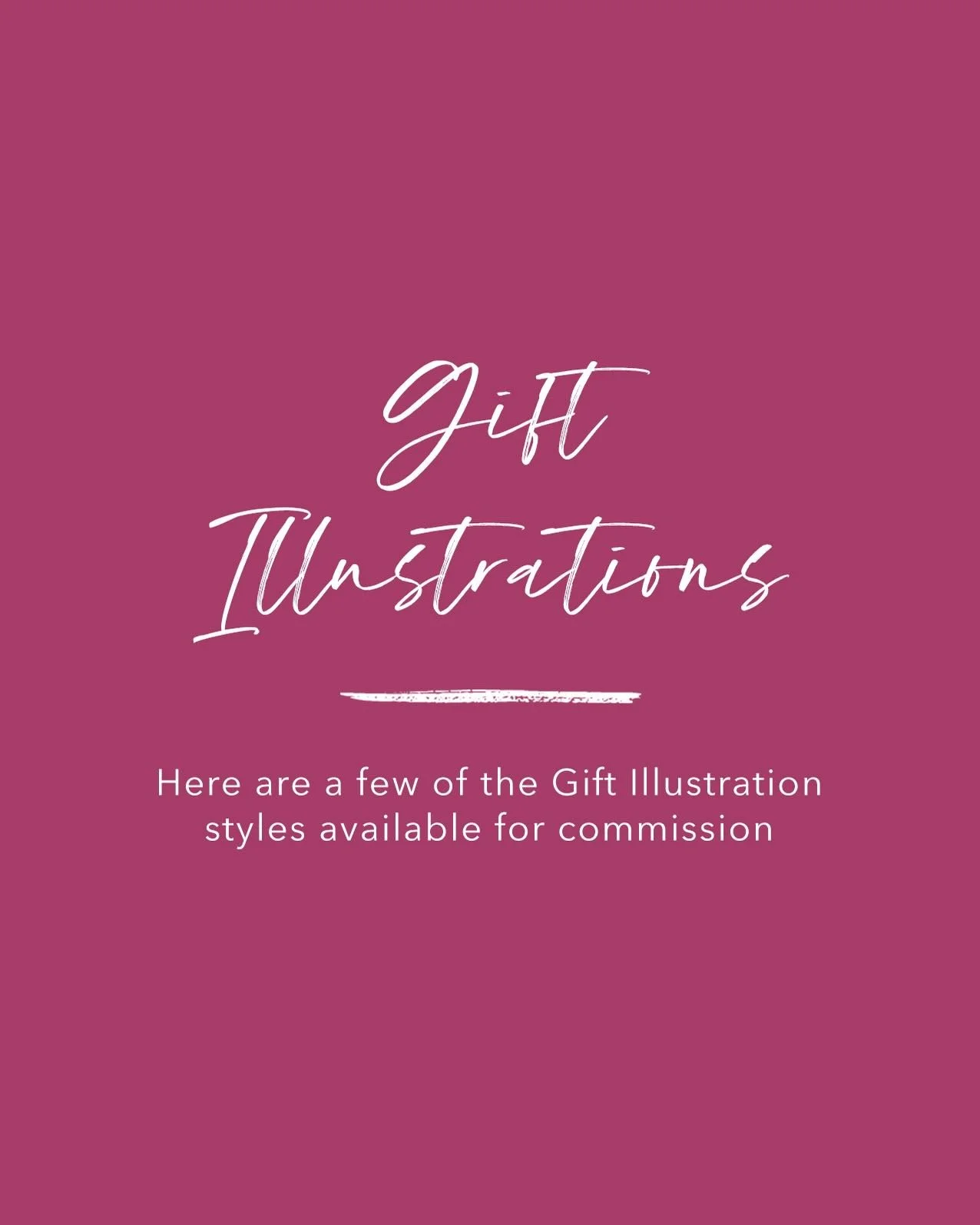 🎉 It&rsquo;s not just stationery! 🎉

In addition to my wedding stationery design services, I also specialise in creating bespoke, hand-painted gift illustrations. I&rsquo;m pleased to share some examples of this work today!

My commissions span a r