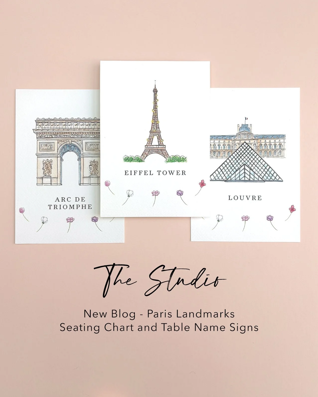 ✨ New Blog Post Alert! ✨

There&rsquo;s a brand-new post up in 'The Studio' blog! 

I'm taking you behind the scenes to show the detailed process of creating this bespoke Paris Landmark Wedding Table Plan and Signs 🇫🇷

I walk you through the entire