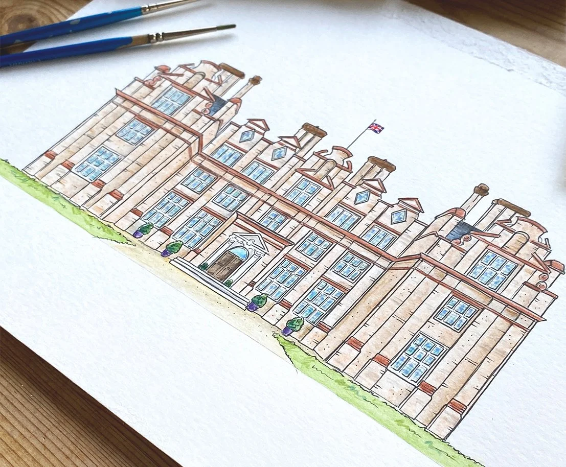 A Bespoke Gate-fold Invitation for Broome Park