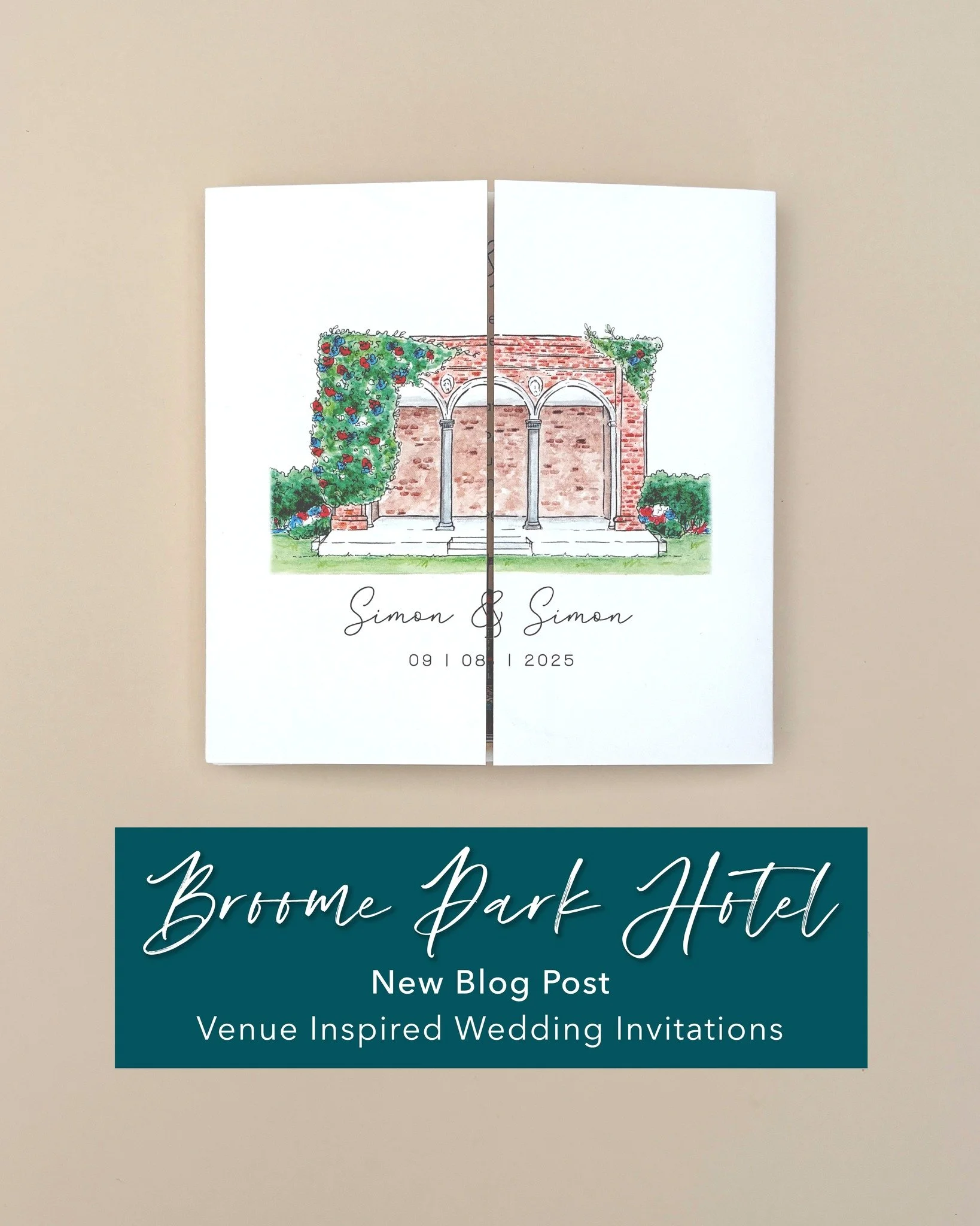 From Sketch to Suite: Illustrating Broome Park

I&rsquo;ve just shared a look into the studio process behind Simon &amp; Simon&rsquo;s bespoke gatefold invitations. For this set, we focused on the stunning architecture of @broomeparkhotel in Canterbu