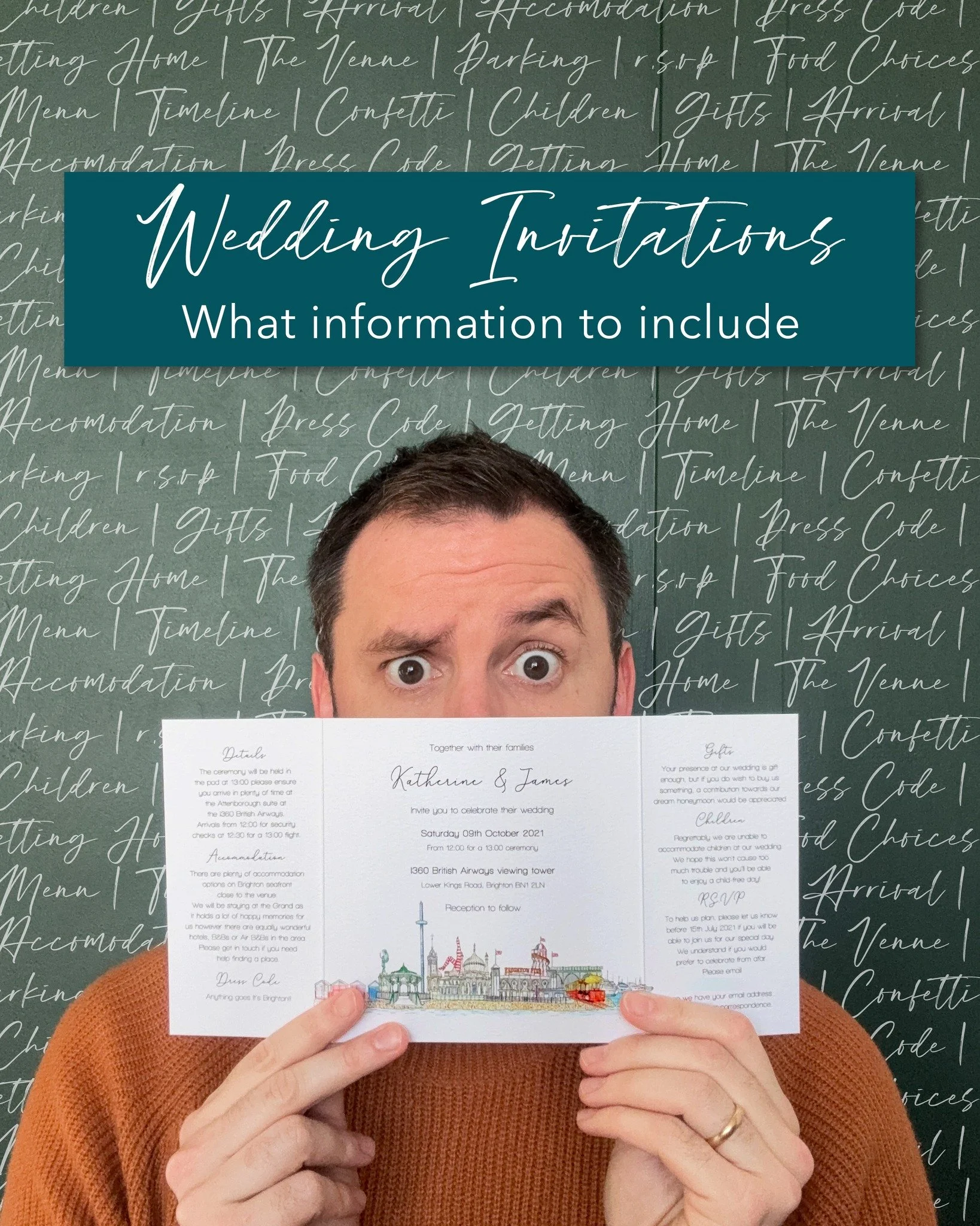 Invitation wording doesn&rsquo;t have to be a headache.

One of the main areas couples get stuck on when it comes to their wedding invitations is what information to include and how to word it. They often fret about missing key details, how to phrase