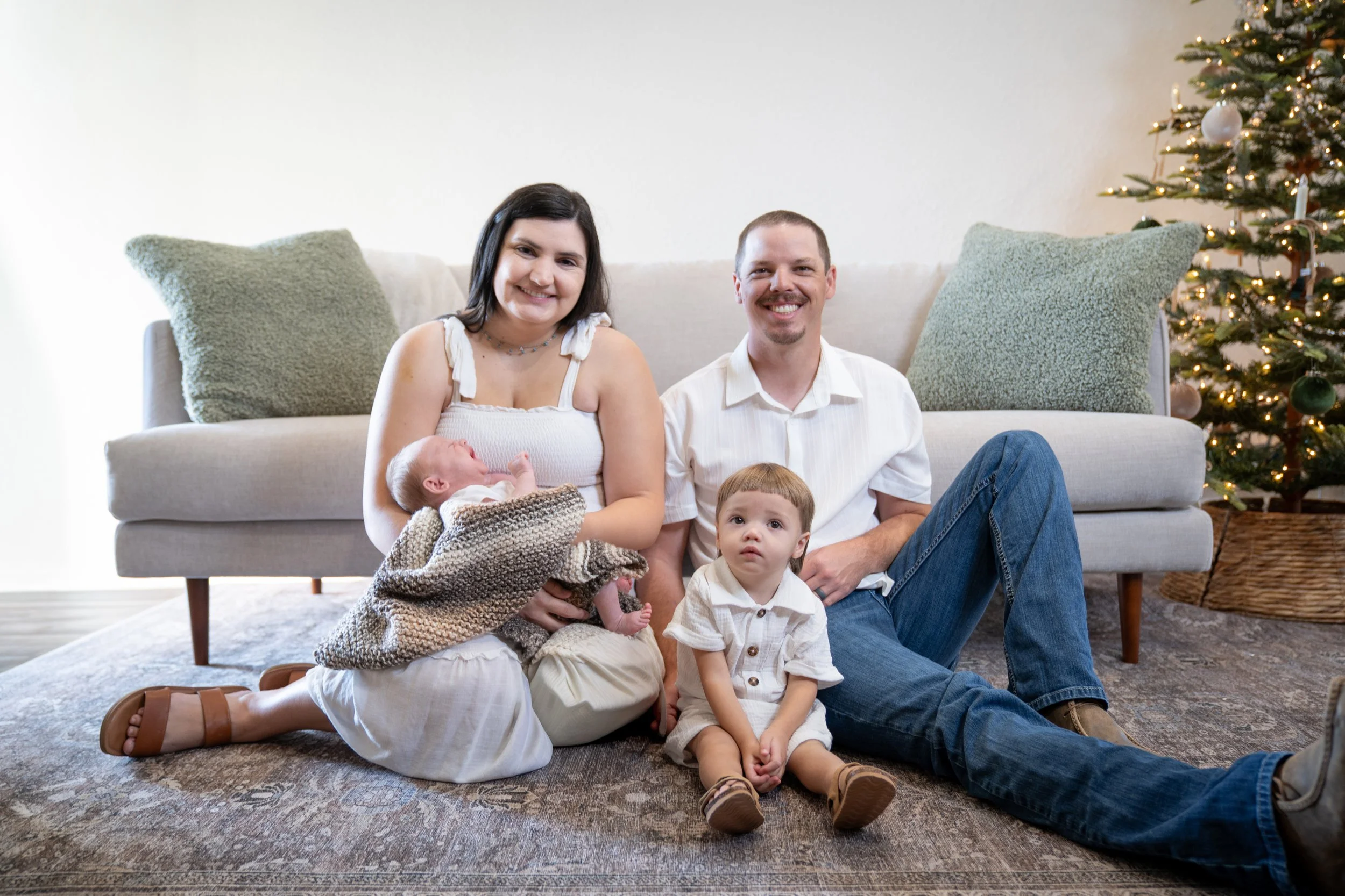 Family Portrait taken outside