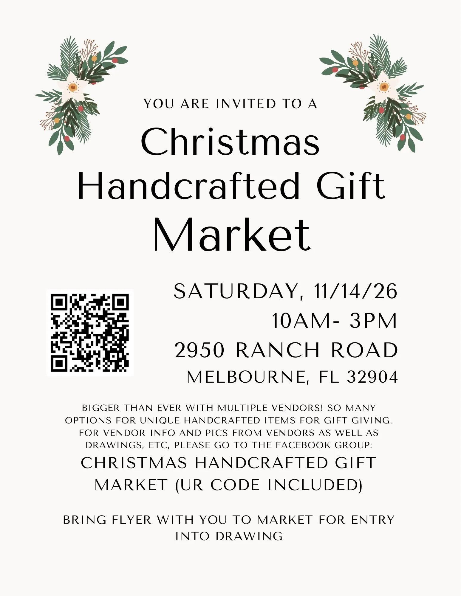 Christmas Handcrafted Market